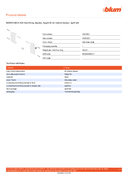 Technical data, 03357847