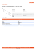 Technical data sheet 1