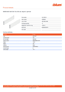 Technical data, 05636900