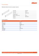 Technical data, 05750175