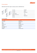 Technical data, 08342672