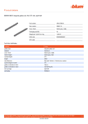 Technical data, 06603119
