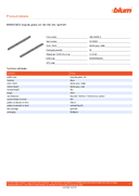 Technical data, 05123250