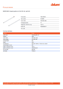 Technical data, 05109887