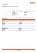 Technical data, 09142728