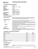 Safety data, 130741