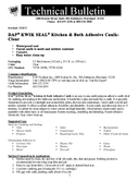 Technical data, 7079818013