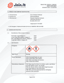 Safety data, JA1018