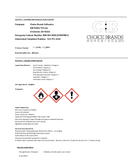 Safety data, 0893100812088    1