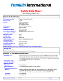 Material Safety Data Sheet