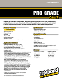 Technical data sheet 1
