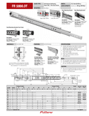 Technical data, 600077