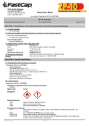 Safety data, 2P-10 ACT 2 OZ