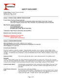 Material Safety Data Sheet