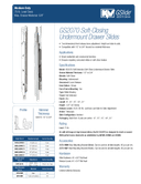 Technical data, 2070-2D-RL
