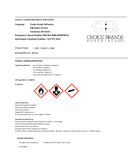 Safety data, F-200-038