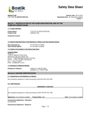 Technical data sheet 1