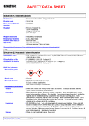 Technical data sheet 1