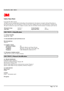 Material Safety Data Sheet