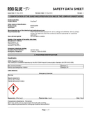 Material Safety Data Sheet