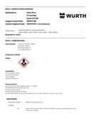 Material Safety Data Sheet