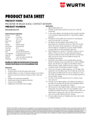 Technical data sheet 1