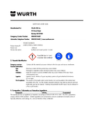 Material Safety Data Sheet