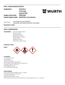 Material Safety Data Sheet