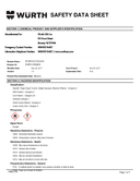 Material Safety Data Sheet