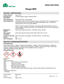 Material Safety Data Sheet