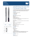 Technical data, 8650FMB 20