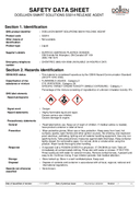 Safety data, SS014-GREEN-05