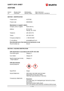Safety data, 0893460008088    4