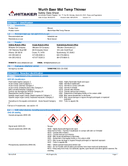 Material Safety Data Sheet