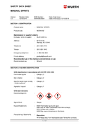 Safety data, 082344051 088    1