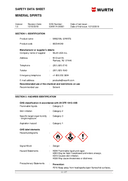 Safety data, 082344052 088    4