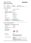 Material Safety Data Sheet