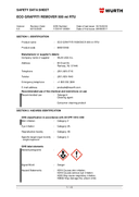 Material Safety Data Sheet