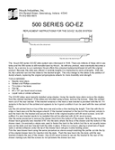 User manual 1