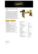 Technical data, PM9-1353001