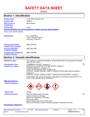 Material Safety Data Sheet