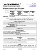 Technical data sheet 2