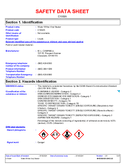 Material Safety Data Sheet