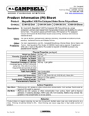 Technical data sheet 2