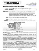 Technical data sheet 2