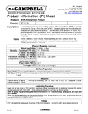 Material Safety Data Sheet