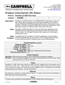 Technical data sheet 2