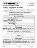 Material Safety Data Sheet