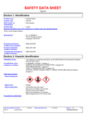 Material Safety Data Sheet