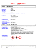 Safety data sheet, 000C38579-16
